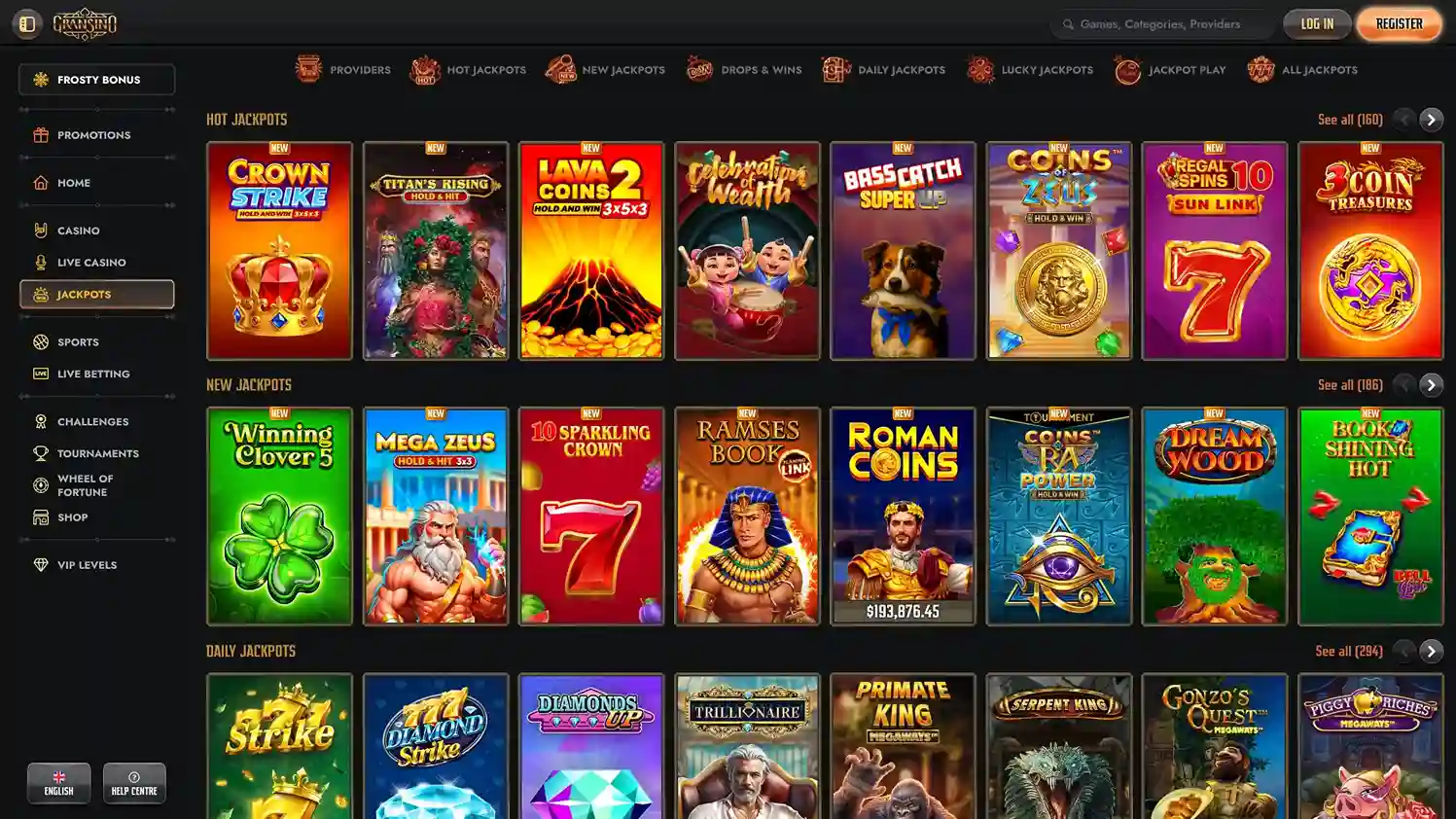 GranSino casino review section 6